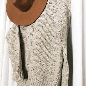 Oatmeal sweater